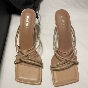 Alias Mae strappy sandal. New. In box. Never worn.